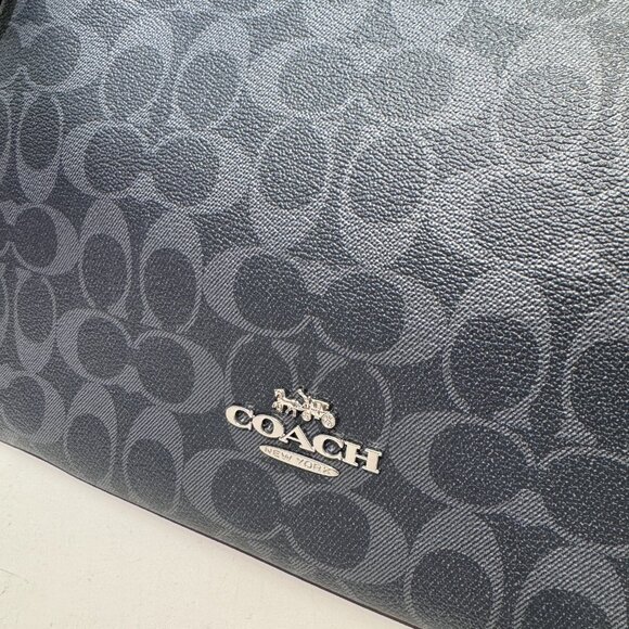 COACH MEADOW SHOULDER BAG IN SIGNATURE CANVAS cm076 - Picture 2 of 6